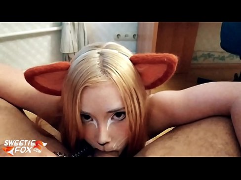 ❤️ ʻAle ʻo Kitsune i ka ʻāʻī a me ka cum i loko o kona waha ❌ Porn video ia makou ☑